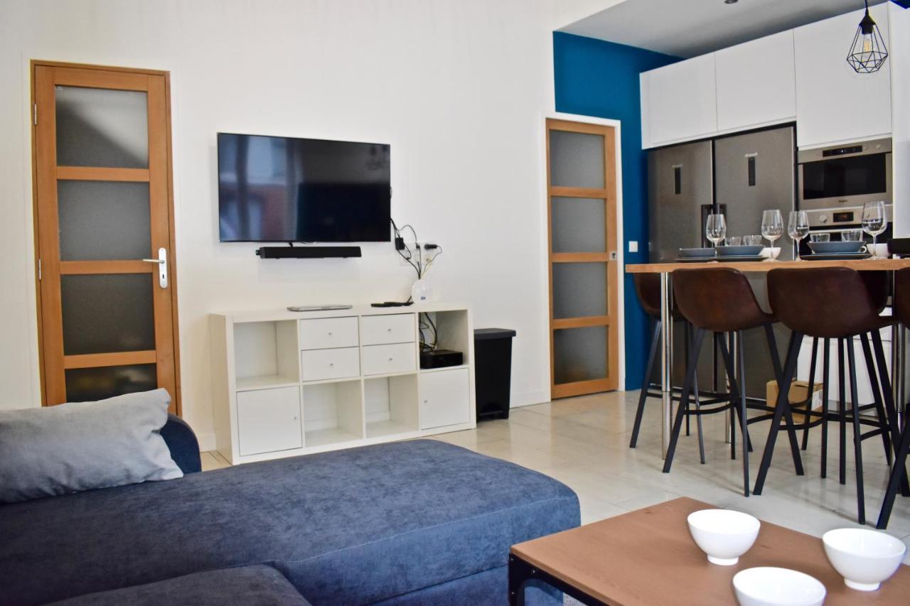 Coliving Tout Confort- Loos Les Lille-Maison Partagee-7 Chambres-5 Sdb-6Wc-Loos Les Lille Buitenkant foto