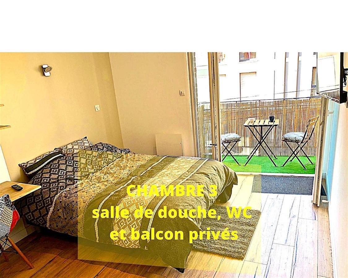 Coliving Tout Confort- Loos Les Lille-Maison Partagee-7 Chambres-5 Sdb-6Wc-Loos Les Lille Buitenkant foto