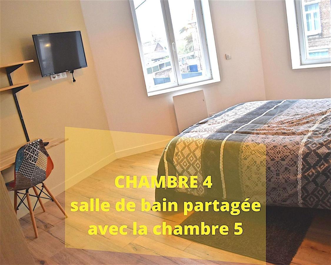 Coliving Tout Confort- Loos Les Lille-Maison Partagee-7 Chambres-5 Sdb-6Wc-Loos Les Lille Buitenkant foto